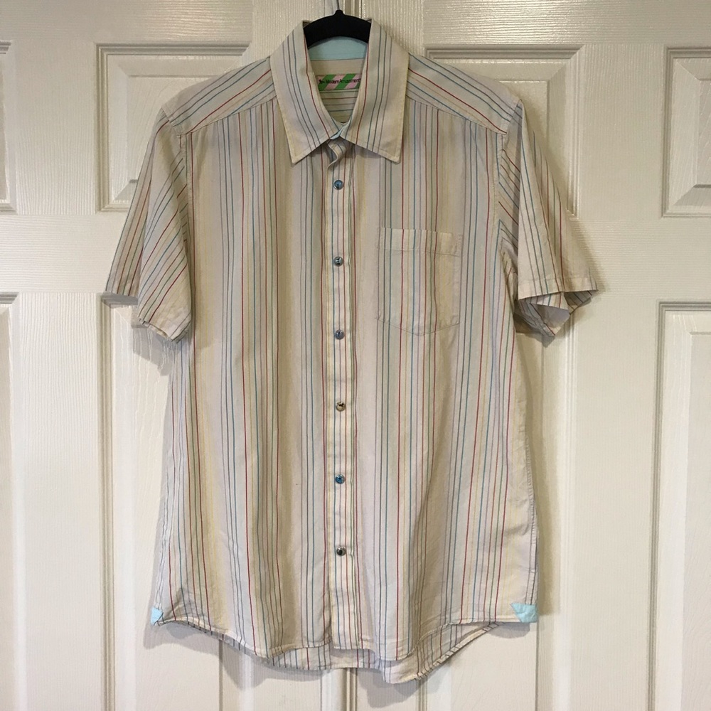 Modern Amusement button shirt Medium